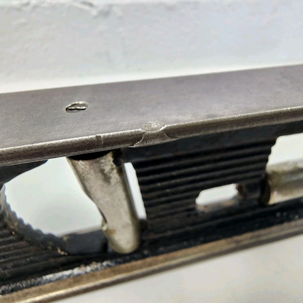 (2) Vintage Stanley No. 36 Cast Iron 12" Machinist Level