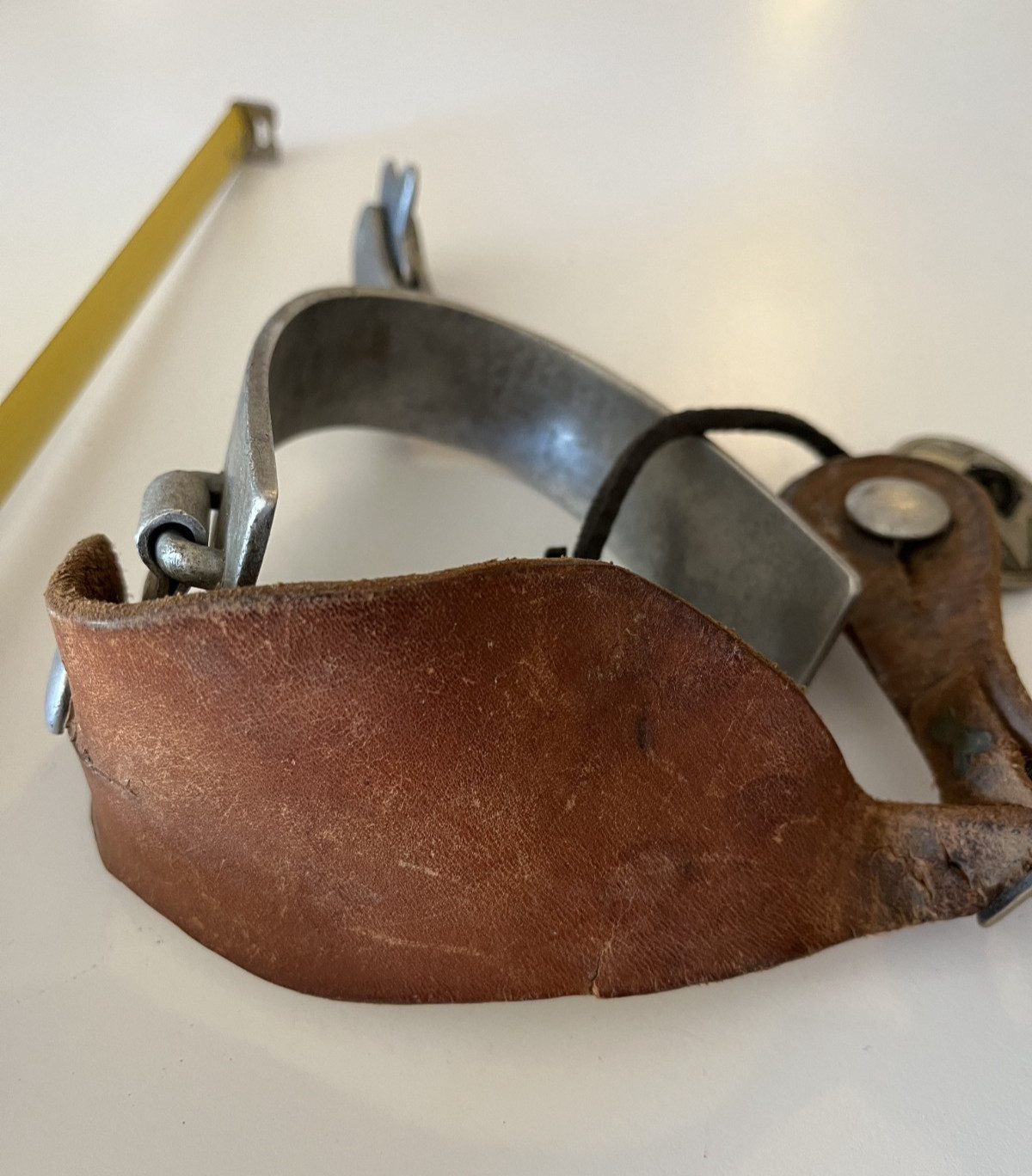 1940's Crockett Airplane Aluminum Cowboy spurs Heavy Duty