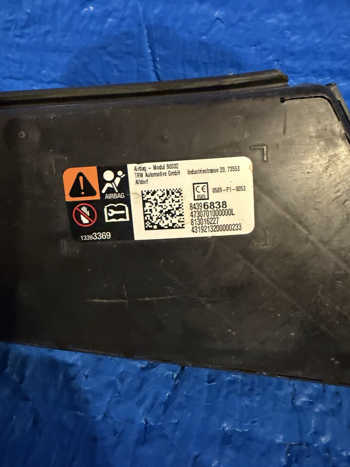 2020-2021-2022-2023-2024-Chevrolet Silverado GMC Sierra Driver Seat Airbag