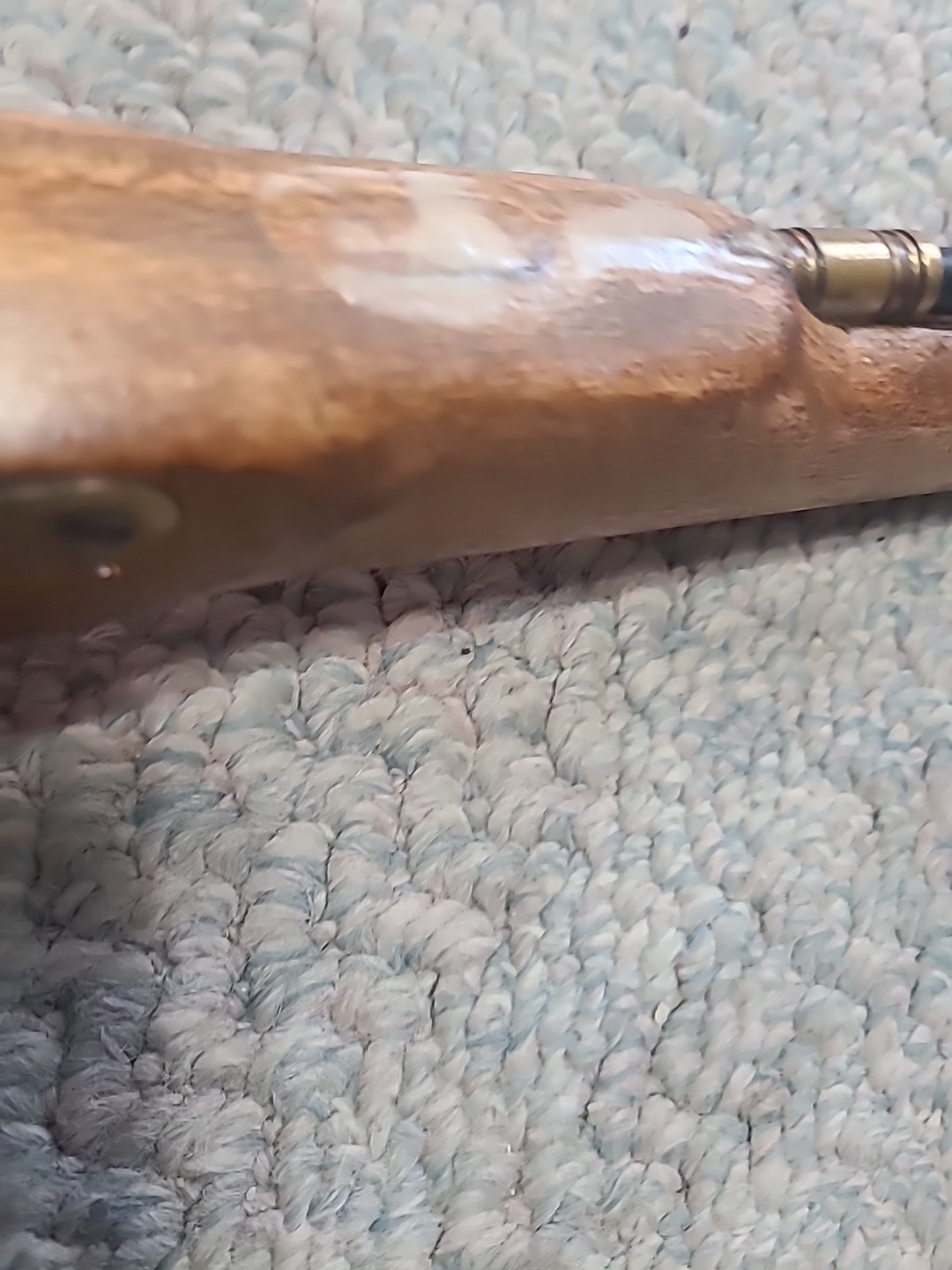 Black Powder Cva Kentucky Pistol Stock Lock Trigger Trigger Guard Thimbles