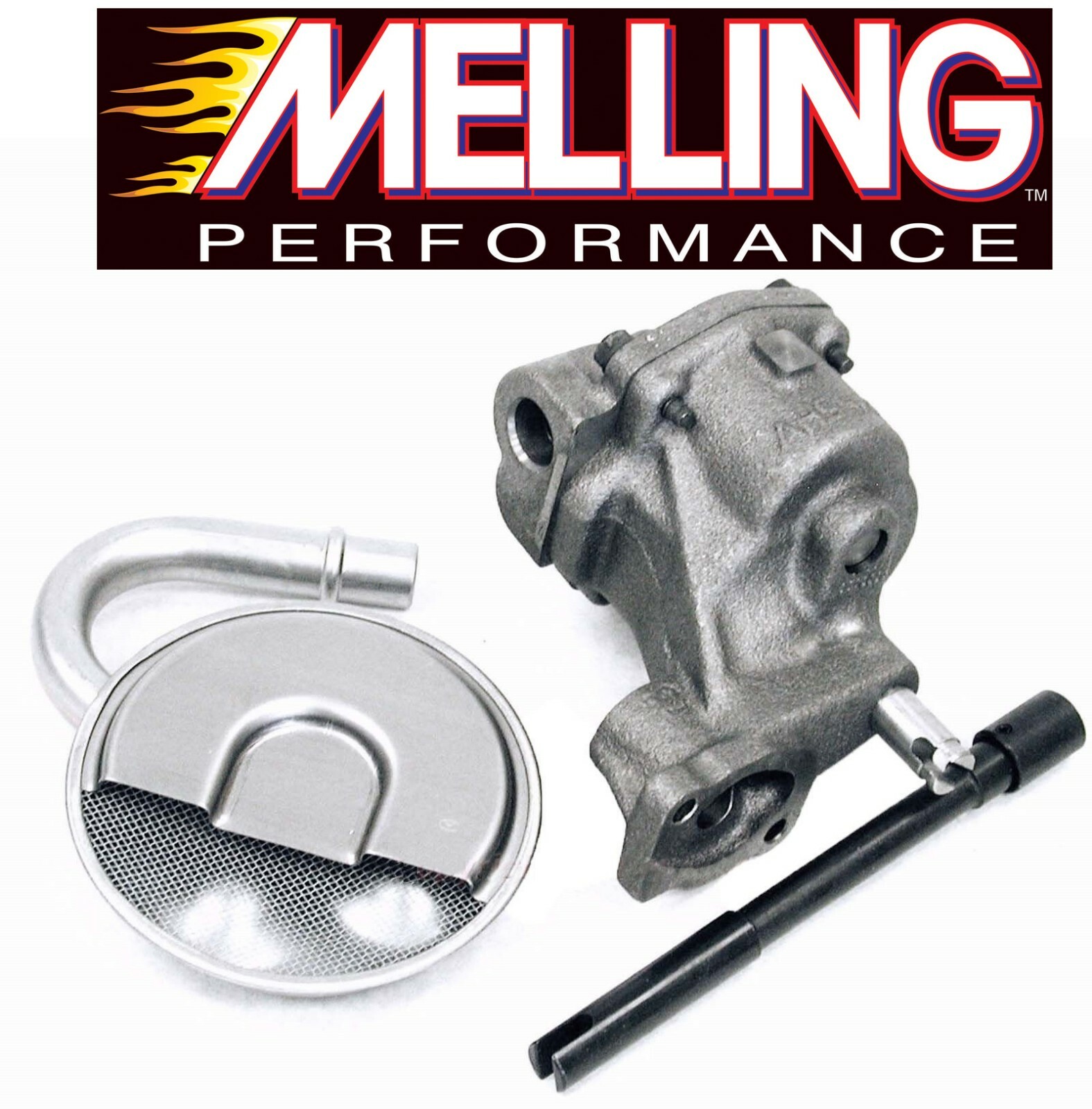 MELLING M55 Oil Pump+Pickup Tube/Screen+Drive Shaft for Chevy SBC 327 350 400