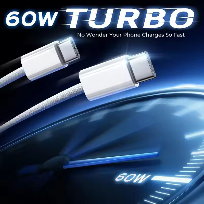 USB-C to Type C Cable Fast Charger Charging Cord Lot For iPhone Air 16 17 15 Pro