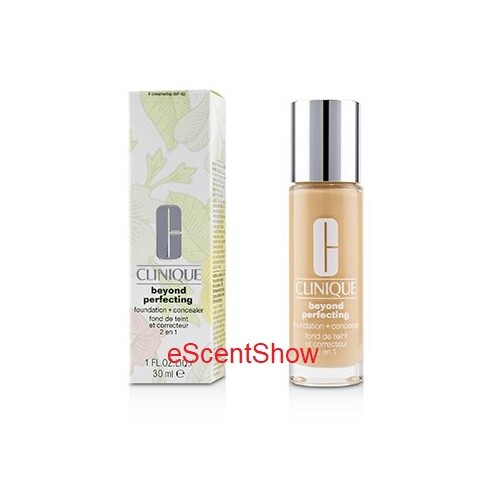 CLINIQUE BEYOND PERFECTING FOUNDATION + CONCEALER LIQUID MAKEUP  1 OZ 30 ML NIB