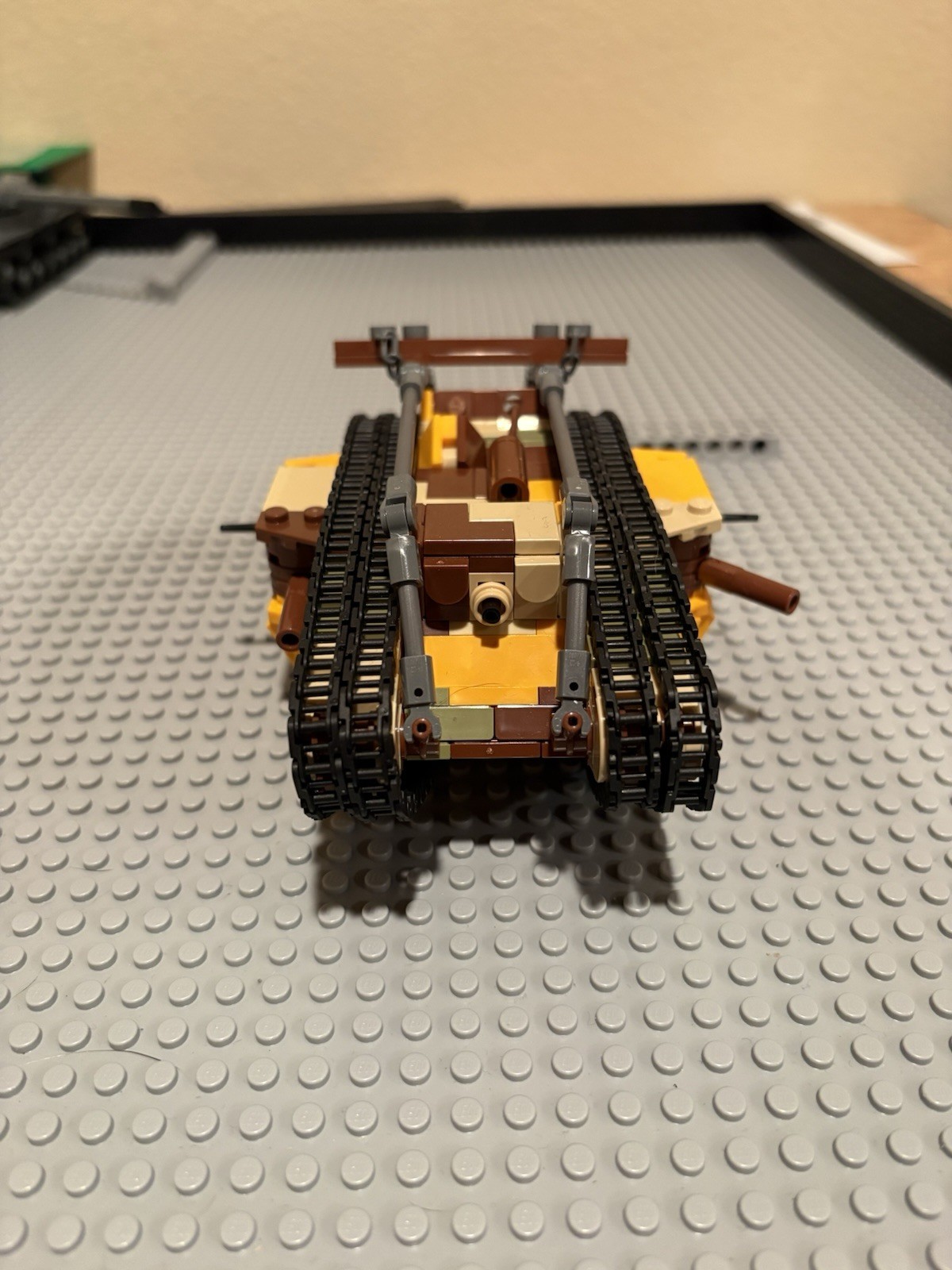 Panzer Brick labs Mark V With Minifigs