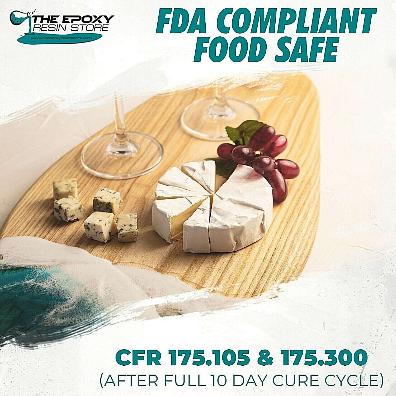 Crystal Clear Epoxy for bar tops, tables, crafts, jewelry, castings-1 Gallon Kit