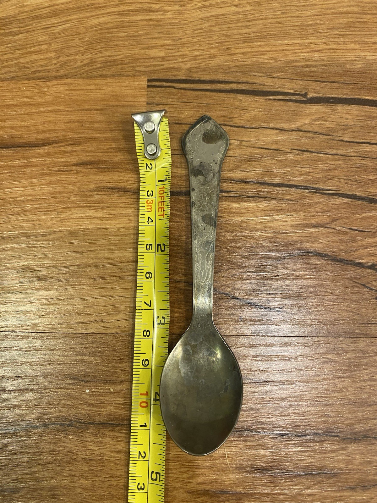 Baby Spoon Antique Vintage C Utensil Kitchen