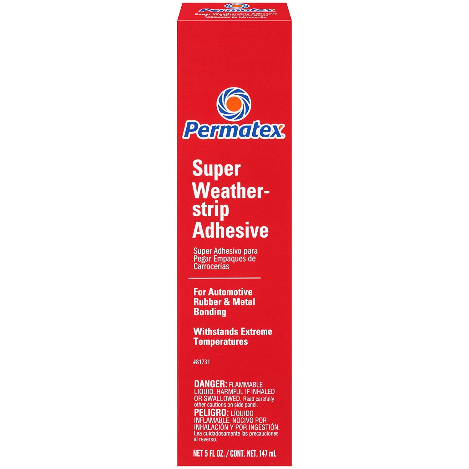 Permatex 81731 Super Weatherstrip Adhesive, 5 Oz.