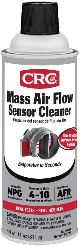 CRC 05110 Mass Air Flow Sensor Cleaner - 11 Wt Oz.