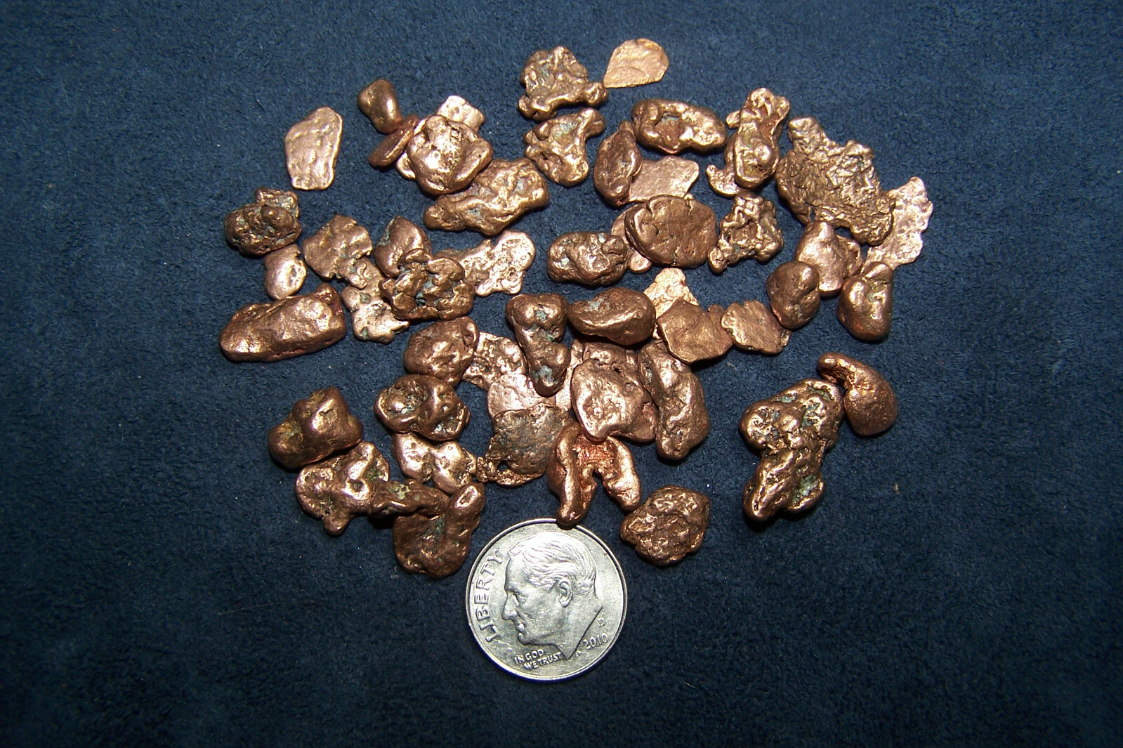 Keweenaw Natural Copper Mini-Nuggets (50+) Arts Crafts Jewelry
