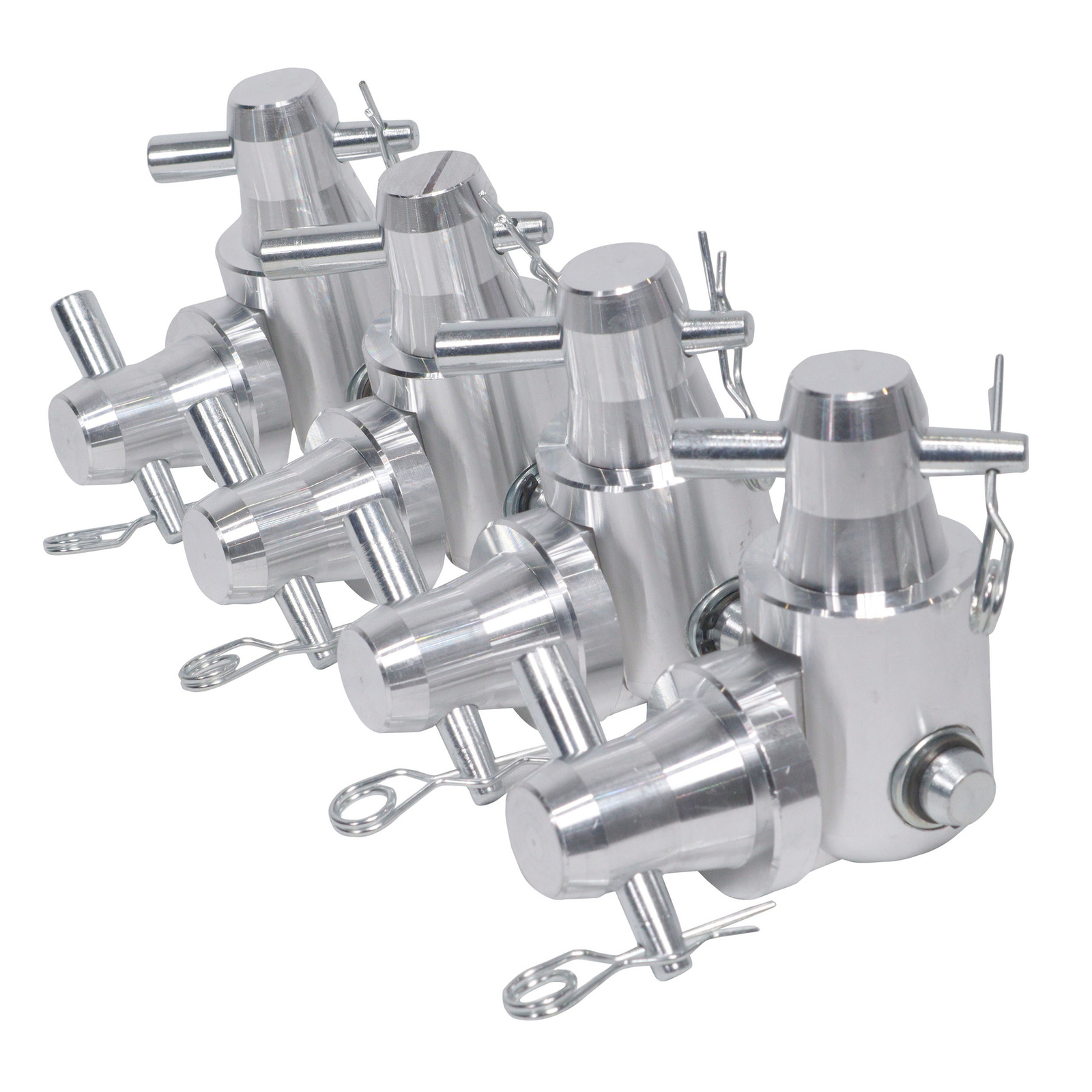 ProX XT-HINGEX4 (4) Conical Tube Ground Support Post towers Male to Male Hinges