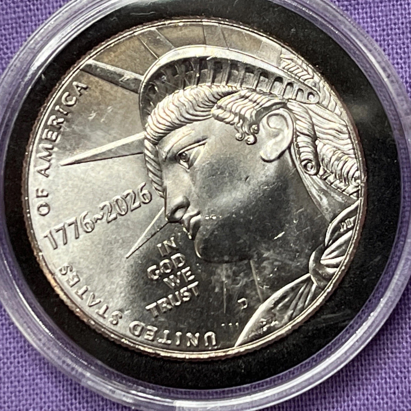 1776-2026 D Liberty Semiquincentennial Half Dollar, UNCIRCULATED, ON HAND.