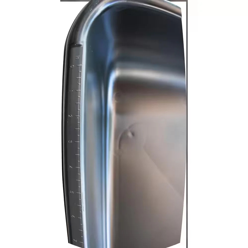 Concrete Mixing Tub Large Plastic Black 36x24x8 Wash Utility Bin 20 Gallon Pan