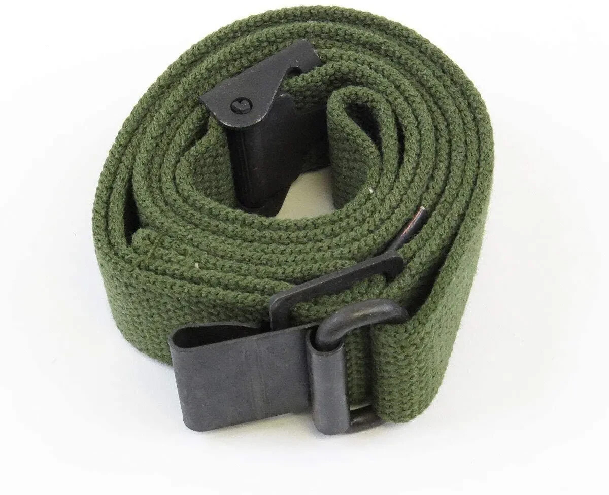 Military Issue Rifle Sling- Marine Corps & Army OD Parade Rifle Sling - USGI