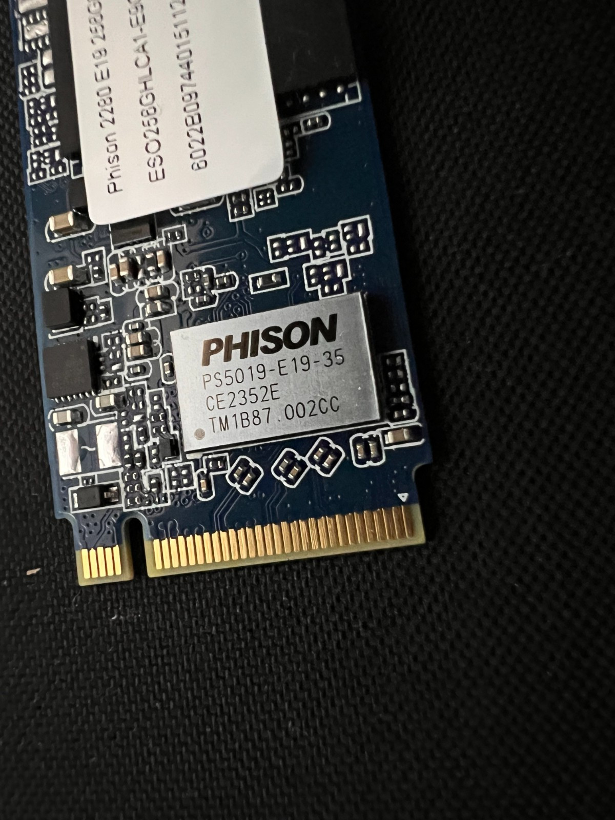 PHISON 256GB M.2 2280 PCIe Gen4 x4 NVMe SSD