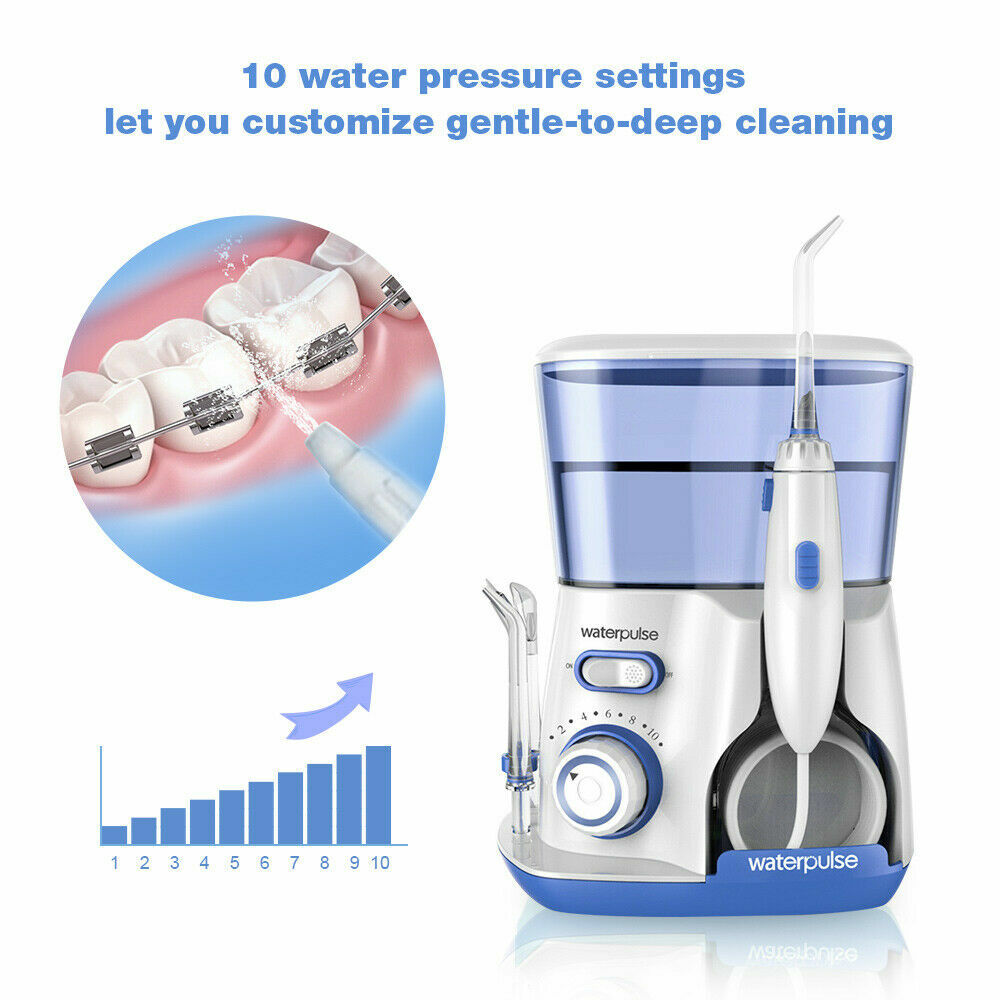 Electric Water Flosser Jet Portable Oral Irrigator Tooth Cleaner Floss Picks