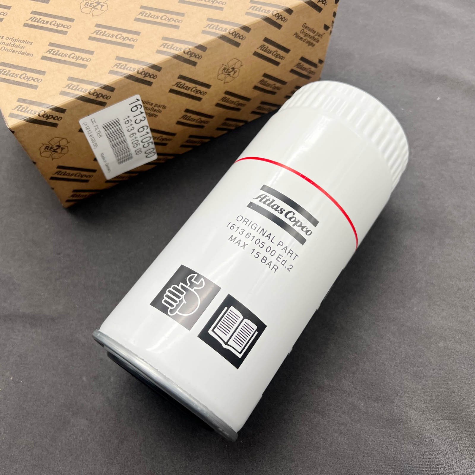 3pcs New Filter Kit 2901-0866-01 for Atlas Copco Compressor GA15-22 GA15-18-22