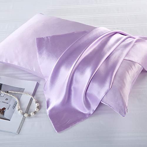 2 Satin Pillowcase with Zipper Silky Satin for Hair & Skin ALL COLORS ALL SIZES
