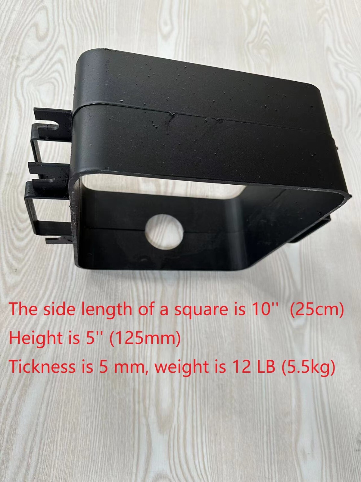 Sand Casting Flask Mold Frame 2 Pieces Large Size (10"X10''X5'') for Tool Making