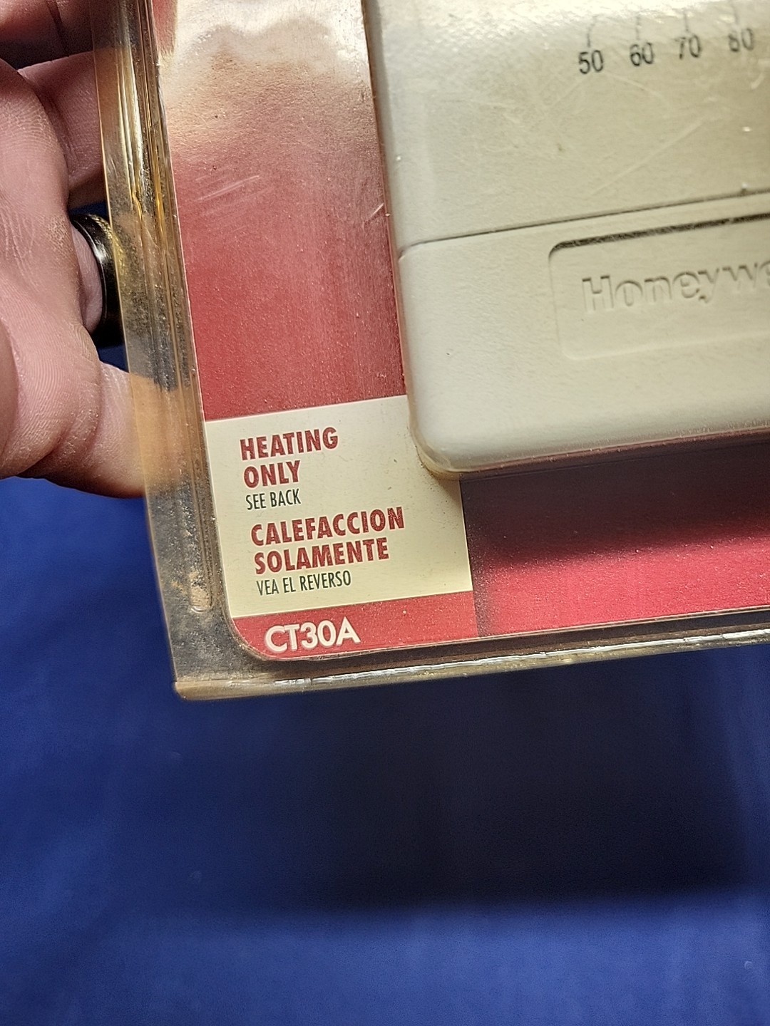 HONEYWELL CT30A HOME NON-PROGRAMMABLE HEAT ONLY THERMOSTAT NEW CT30A1005