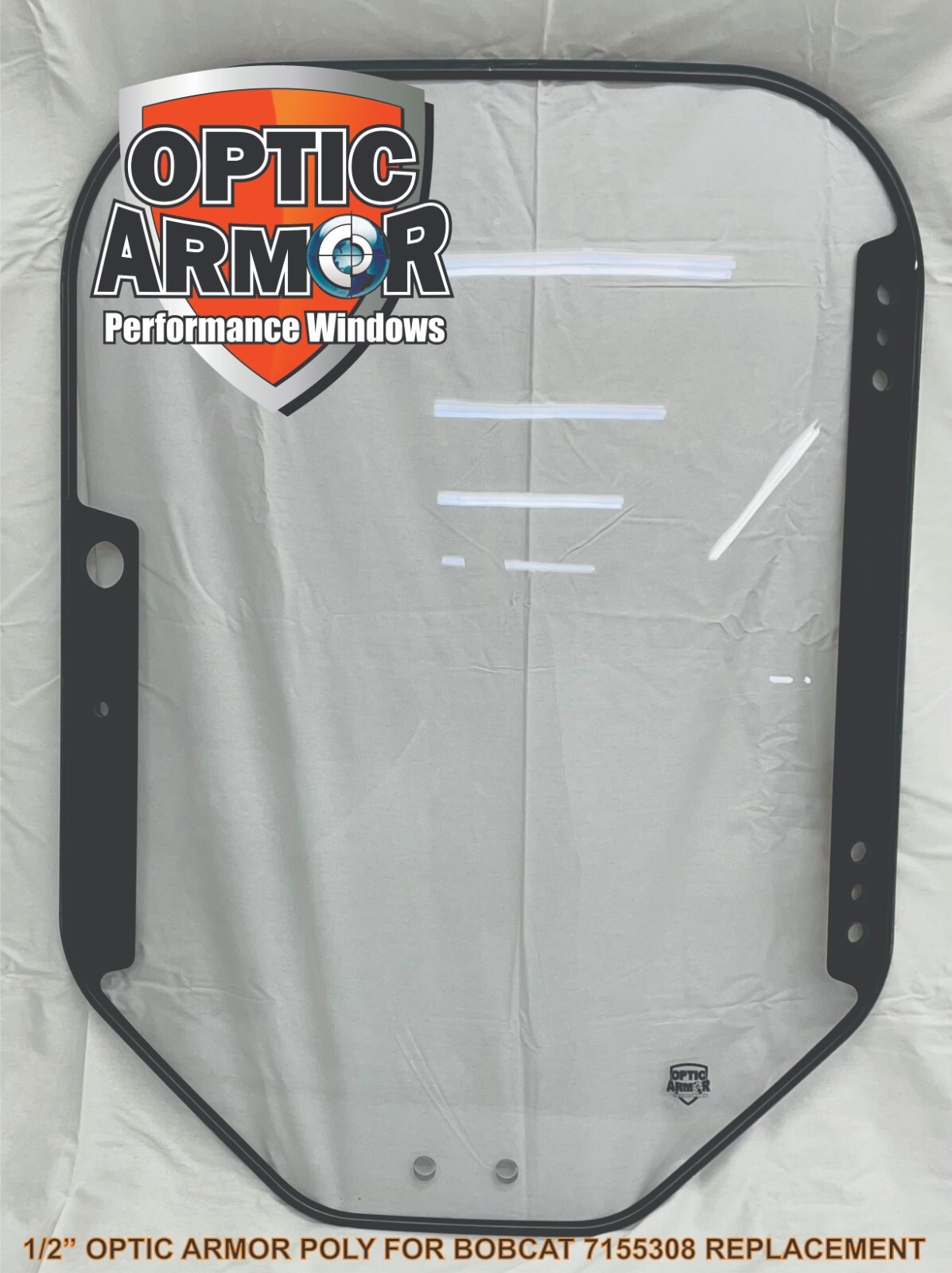 BOBCAT M-SERIES OPTIC ARMOR 1/2" POLYCARBONATE DOOR 7155308 - SPECIAL APPS