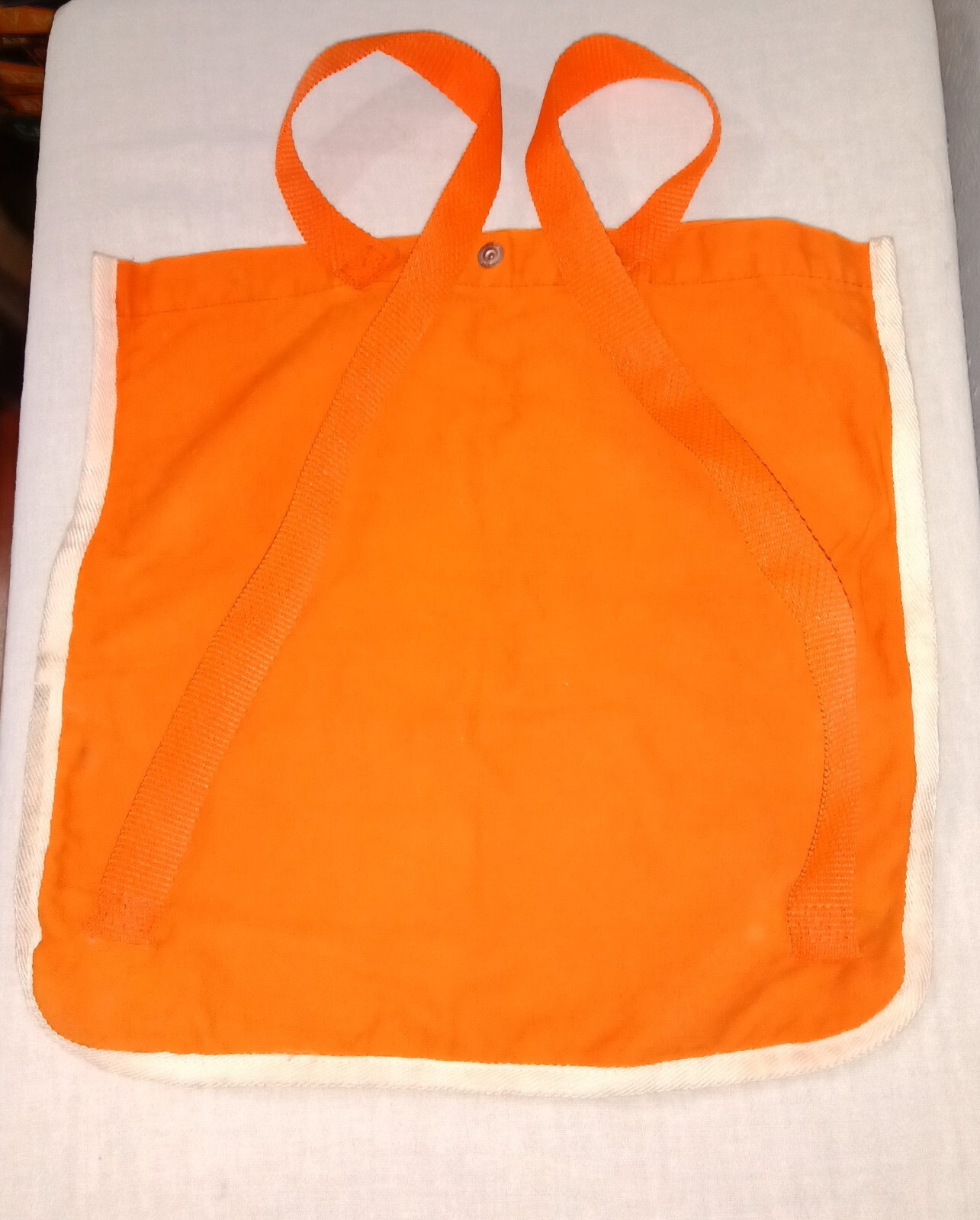 VINTAGE ORANGE CRUSH SODA APRON BACKPACK BOOKBAG WANNA CRUSH