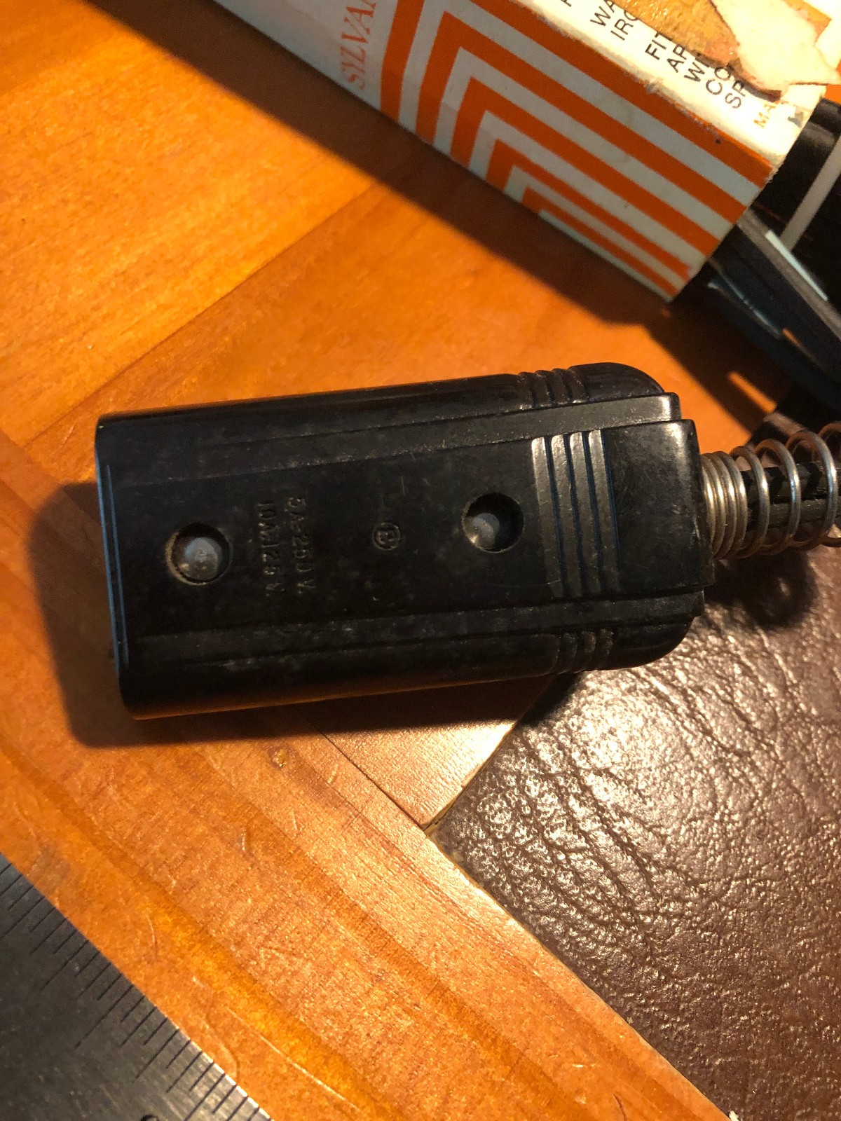 Vintage Sylvania Appliance Cord (Standard) 2 Prong 11/16" Contacts New