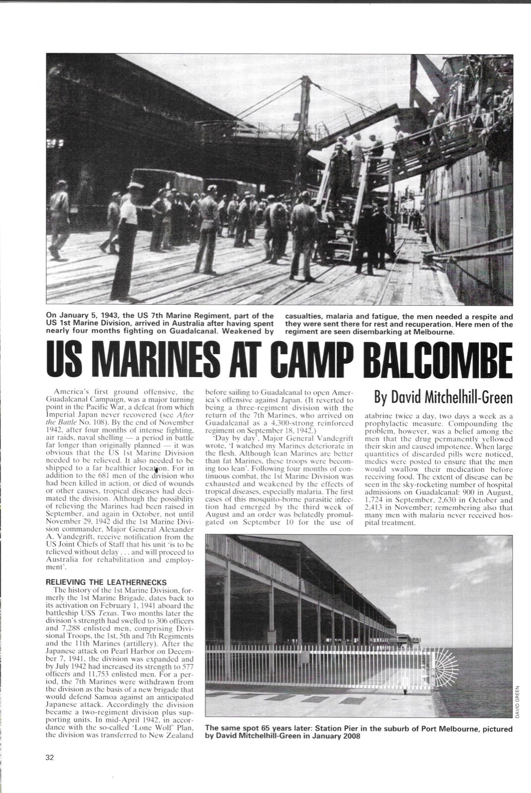 After The Battle 142 Gleiwitz Incident Radio Station USMC Camp Balcombe Poteau