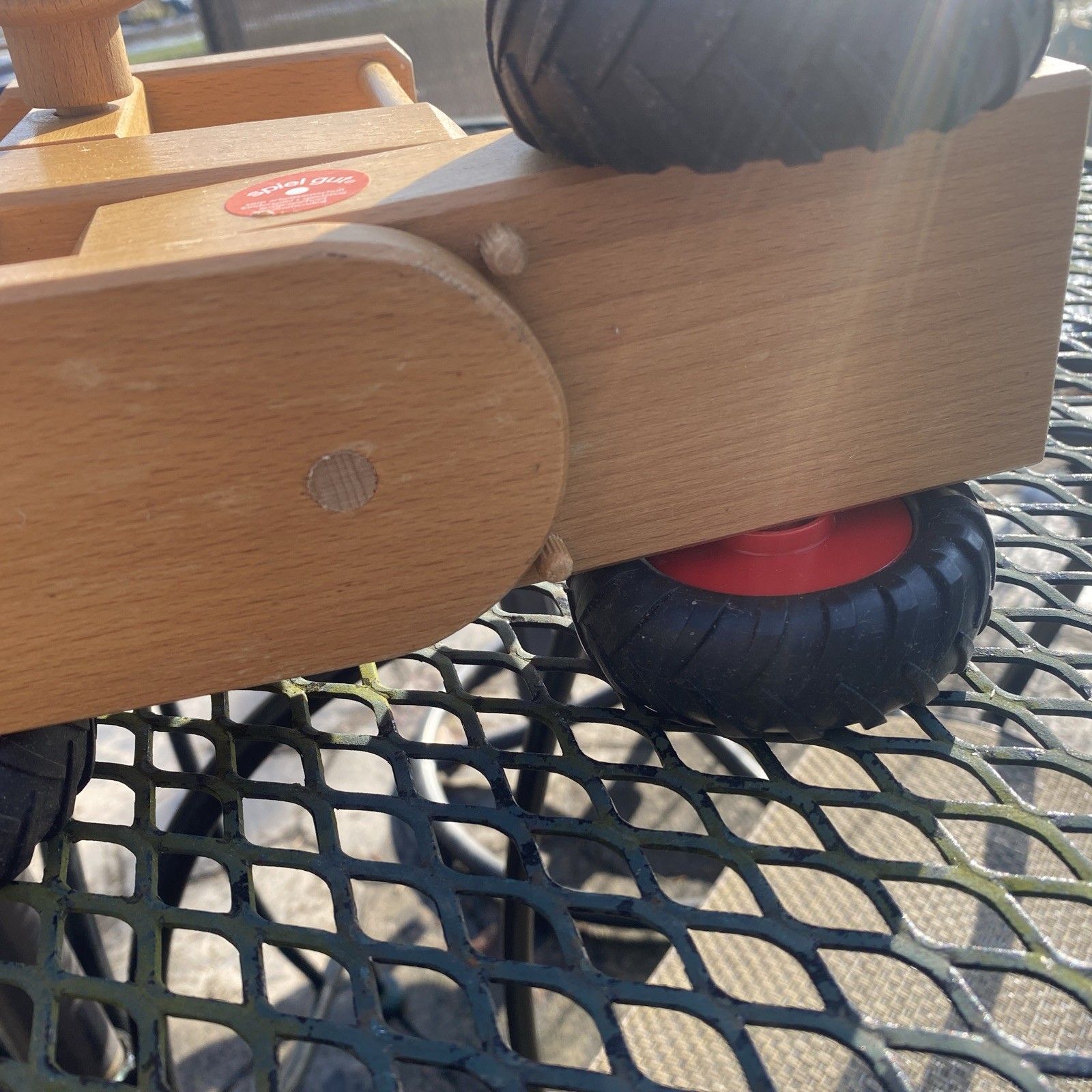 Vintage Fagus Early Production Front Loader w/Cab & Lifting Fork And Blue Guy