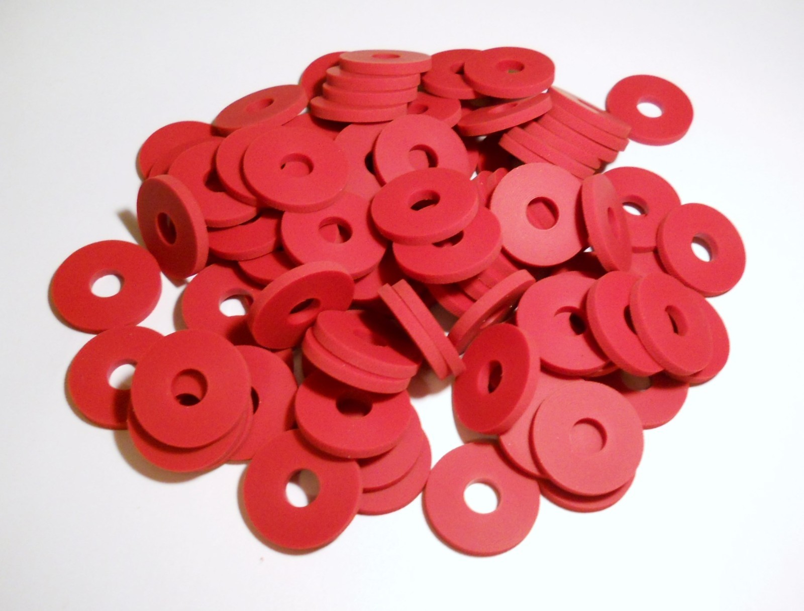 GROLSCH GASKETS 25 RED SILICONE RUBBER GASKETS NEW EZ CAP TYPE FOR BEER BOTTLES