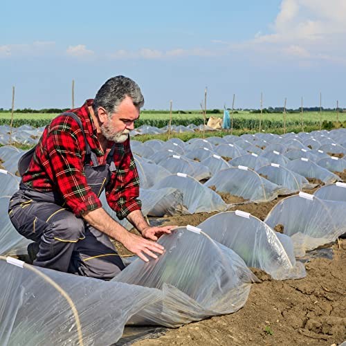 16 Pcs PVC Pipe Clips 2.4 Inches Long Greenhouse for 1/2 Inch PVC Pipe White