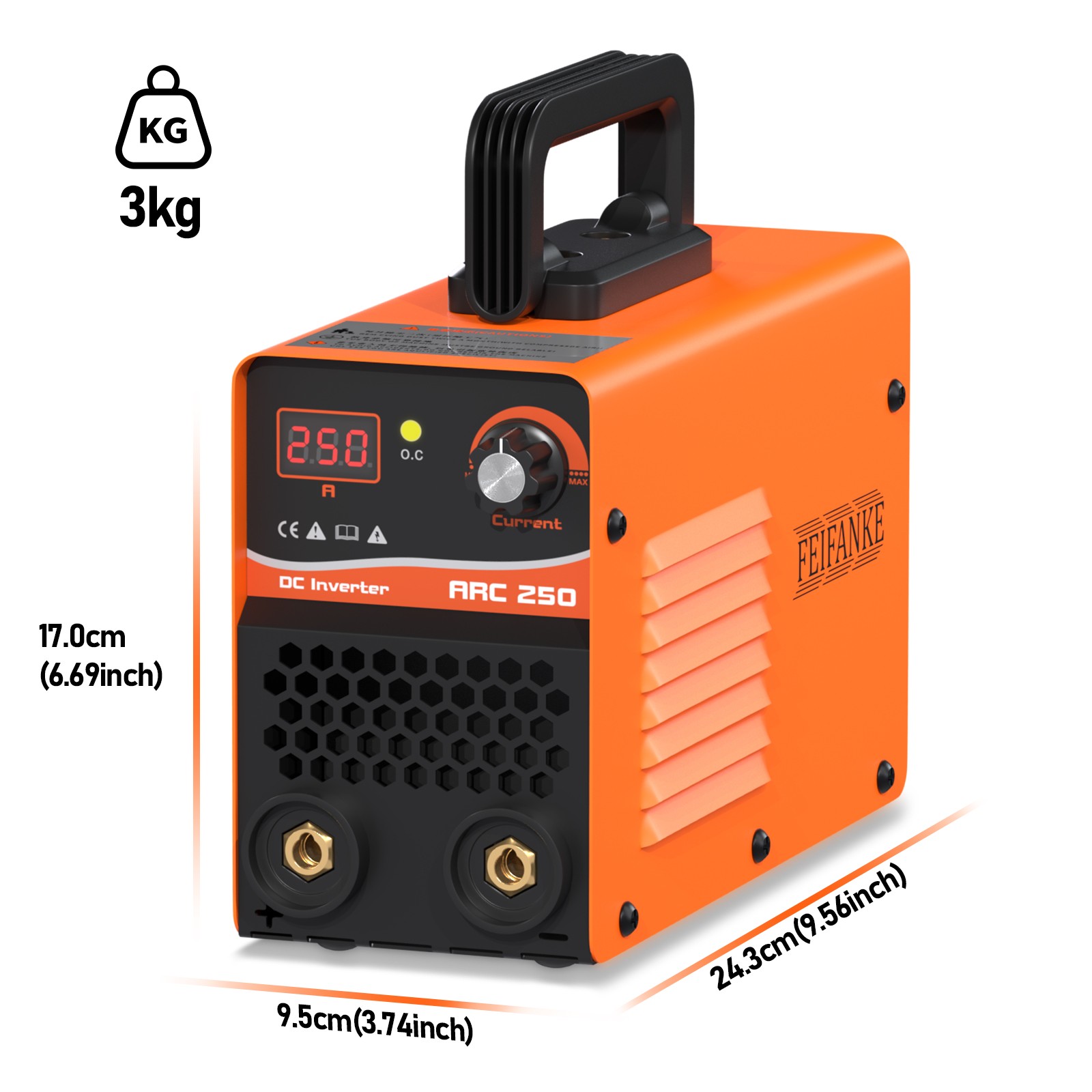 FEIFANKE MMA250 Stick Welder TIG/ARC Welding Machine 110V IGBT DC Inverter 250A