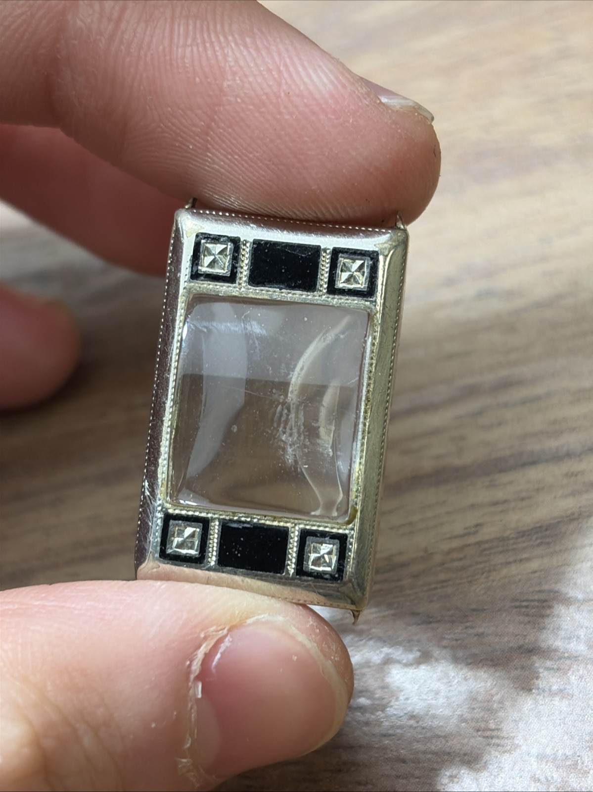 14K Art Deco 1920’s - 30’s Gruen Ladies White Gold Watch