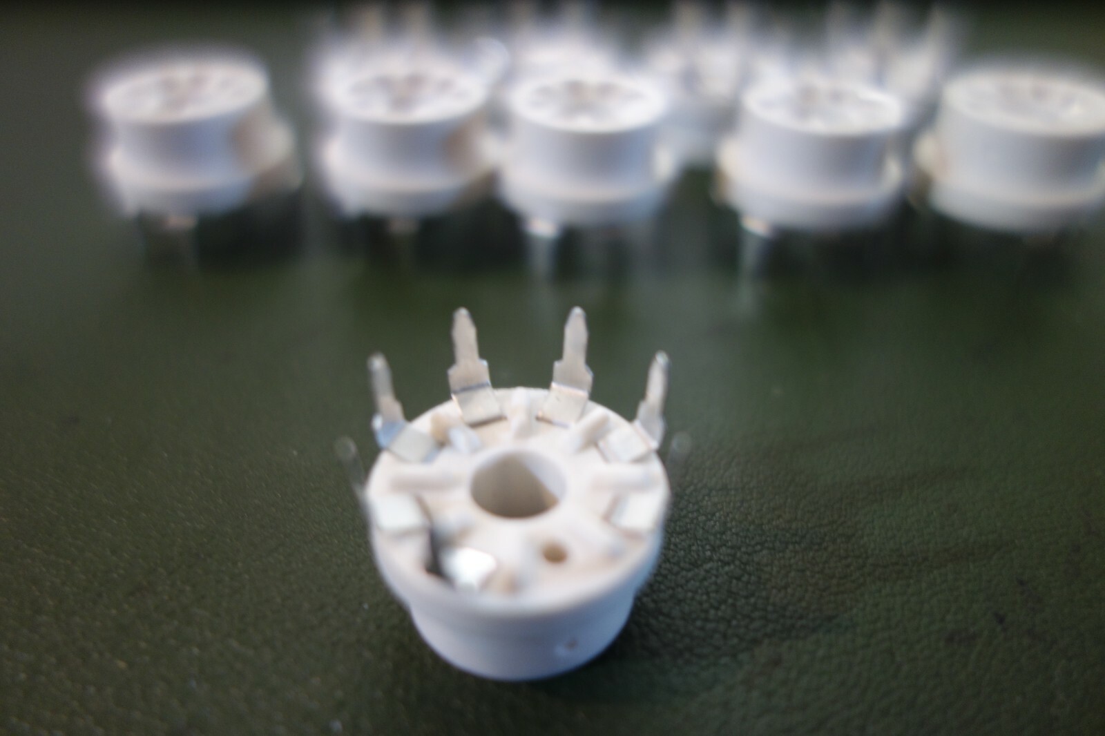 10 ea PC Mount 7 Pin Tube Sockets for Audio Vacuum Tube Audio