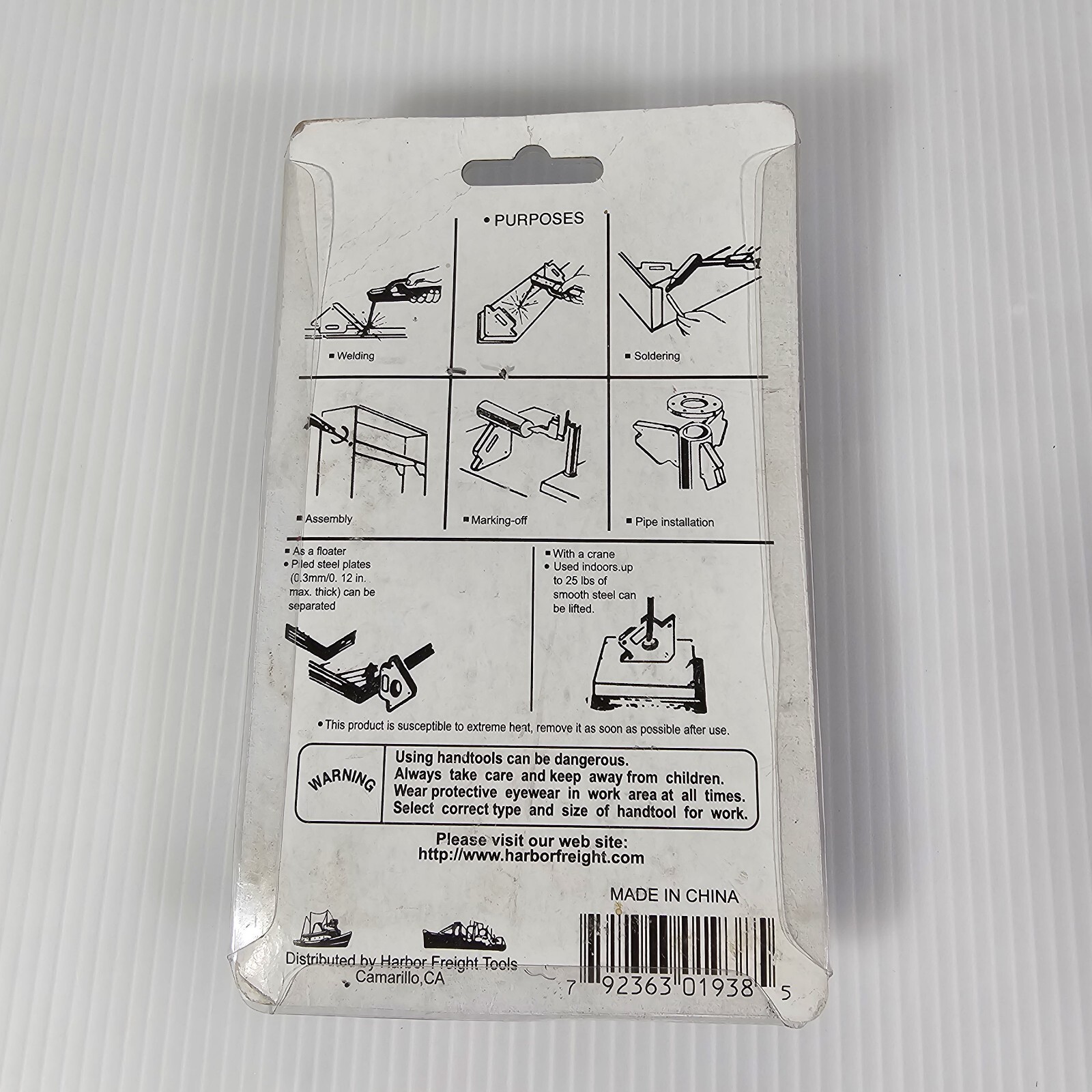 Pittsburgh Multipurpose Magnetic Holder, Welding, Metal Work, NEW