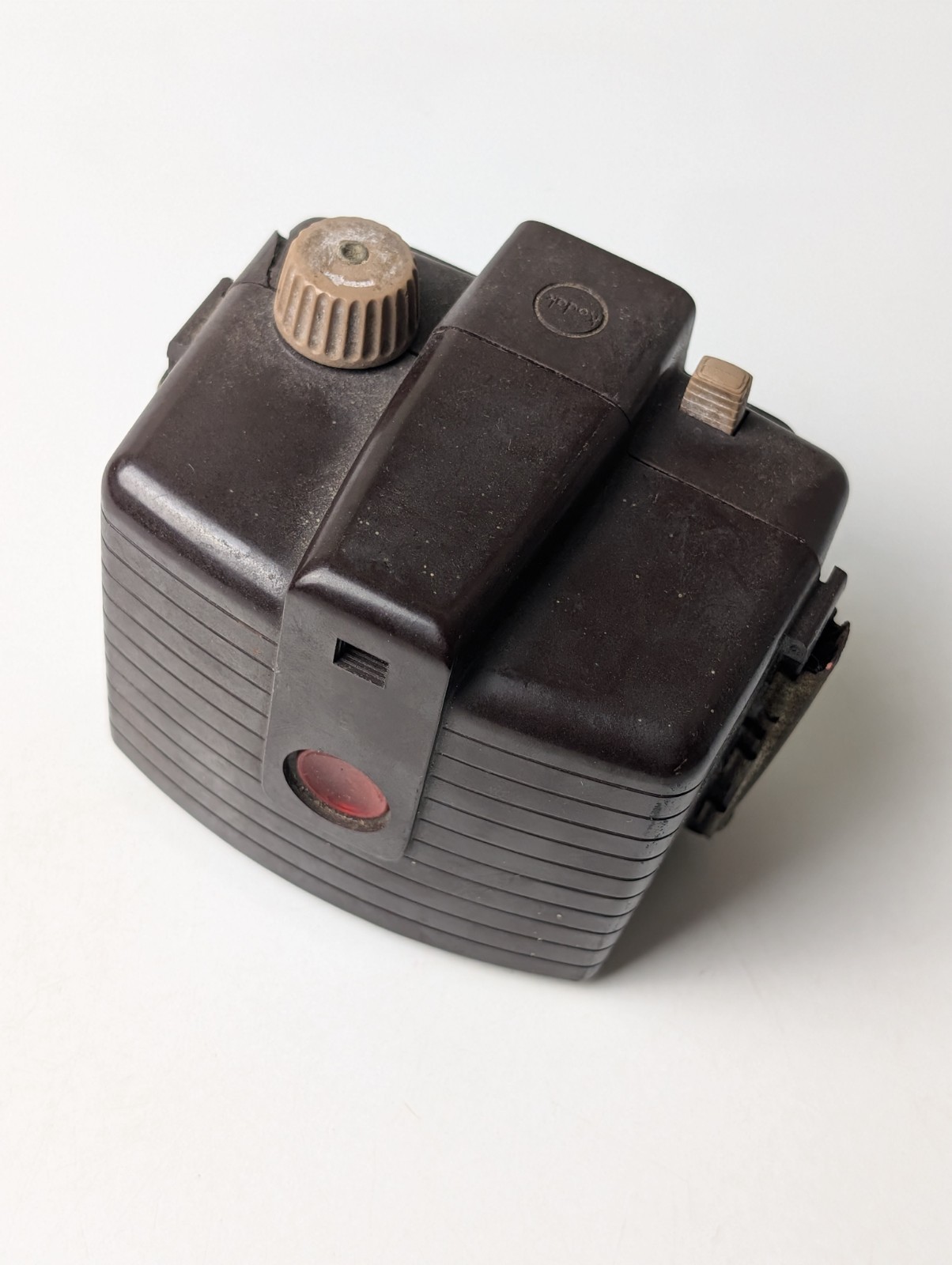 Vintage Kodak Brownie Holiday Camera Dakon Lens Untested For Parts or Repair