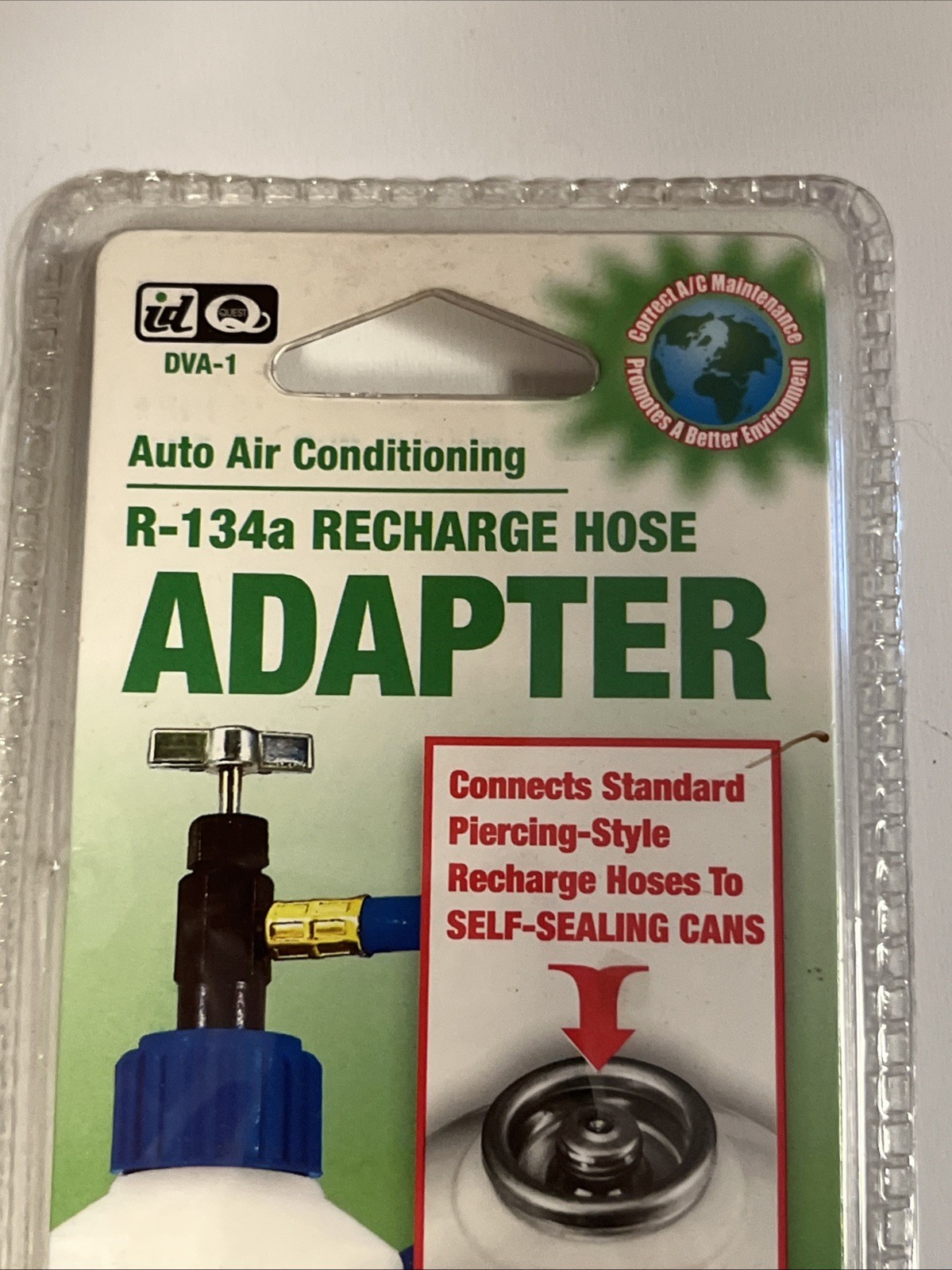 IDQ DVA-1 Recharge Hose Adapter AC Refrigerant Charging Fitting Universal