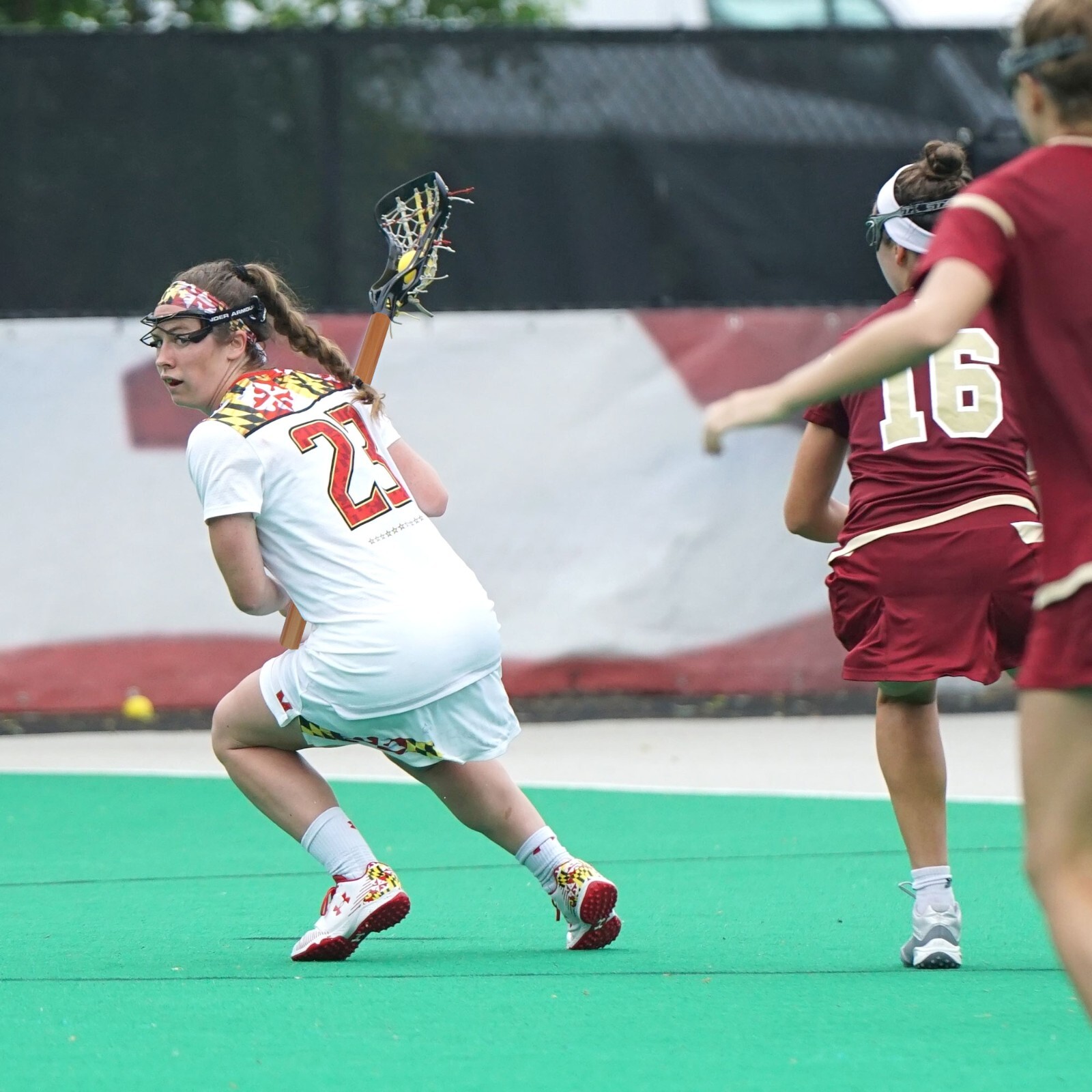 BambooMN Men's Natural/Carbonized Bamboo Lacrosse Shaft Stick Handle