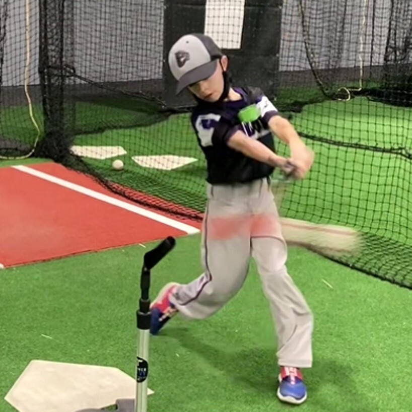 SWINGRAIL Swing Trainer + Speed Training Bat + 6 Balls