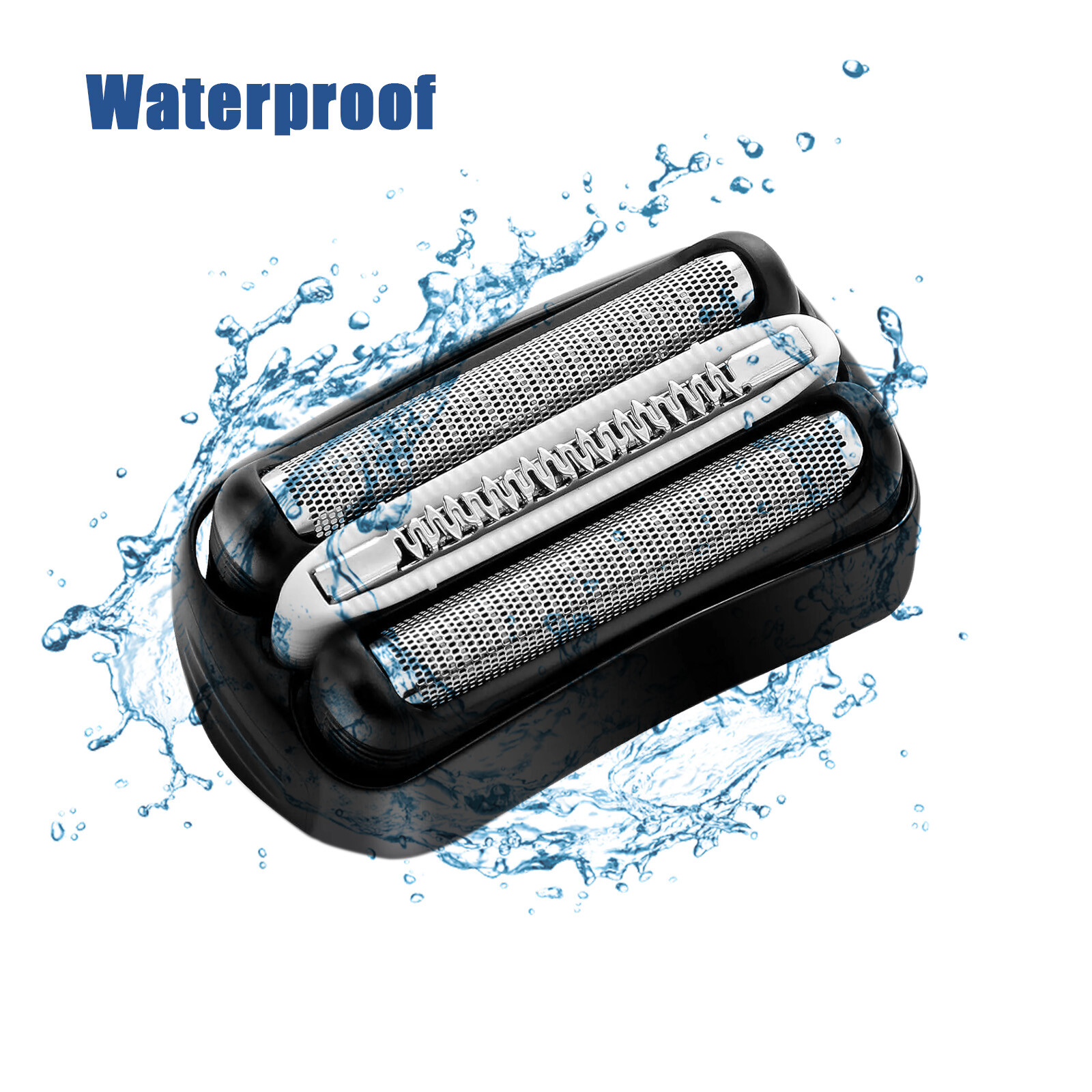 2PACK For Braun Shaver Foil Head Part Cutter Razor Blade 3Series 32B Replacement