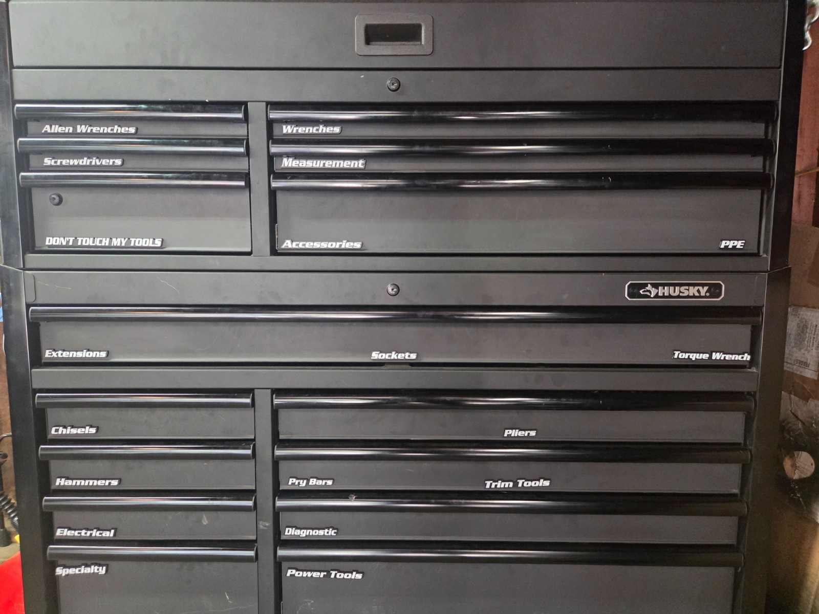 Magnetic Tool Box Labels – 45 Drawer Organizer Magnets – Multiple Color Options