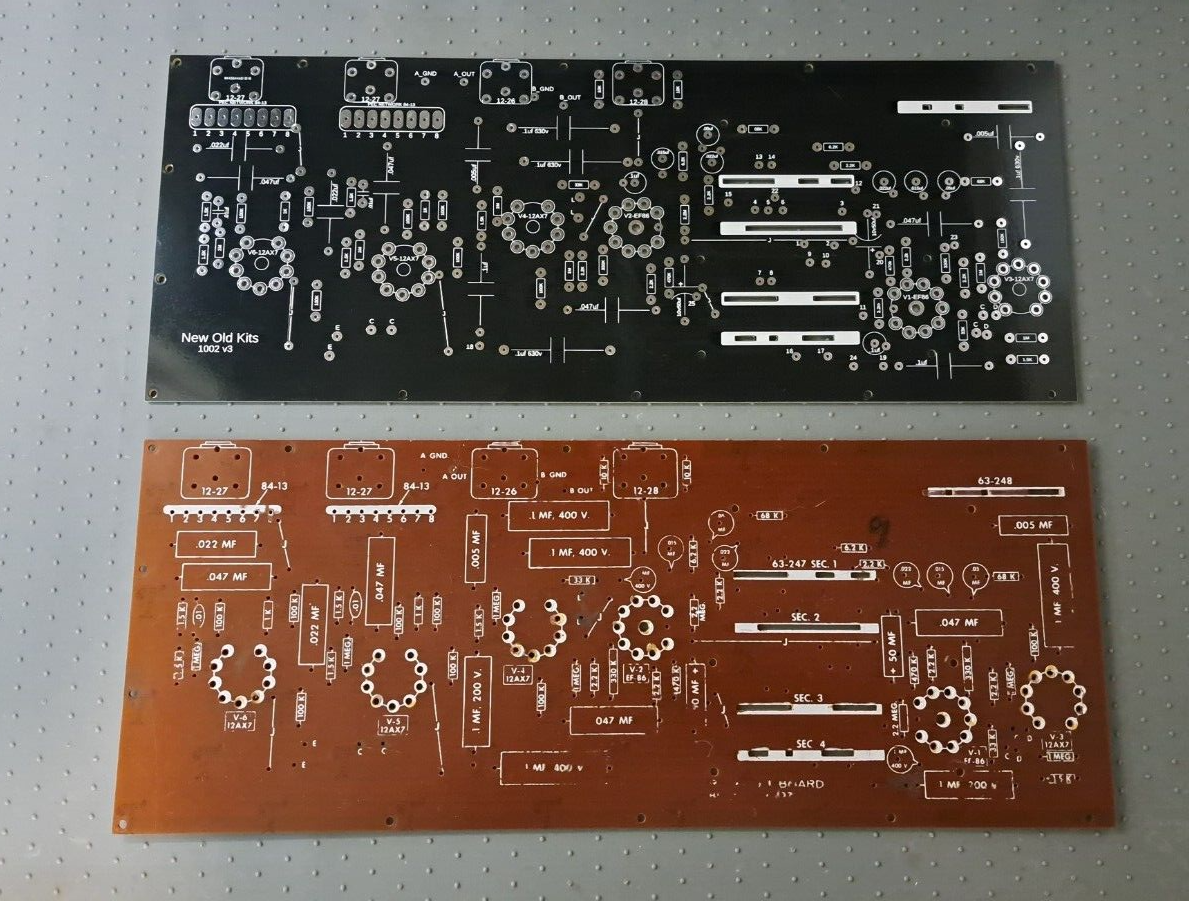 All new Pre-Amplifier circuit board for AA-100 Heathkit Stereo New bare PCB.
