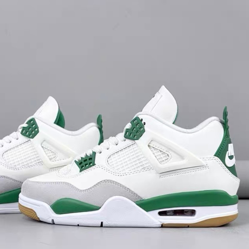 Jordan Air Jordan 4 "Pine Green" Retro Basketball Shoes Men's Mid Top