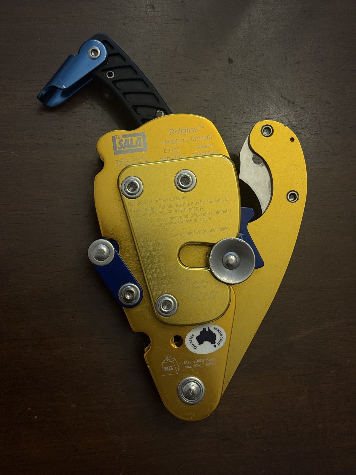 DBI No Worries Double-Stop Descender