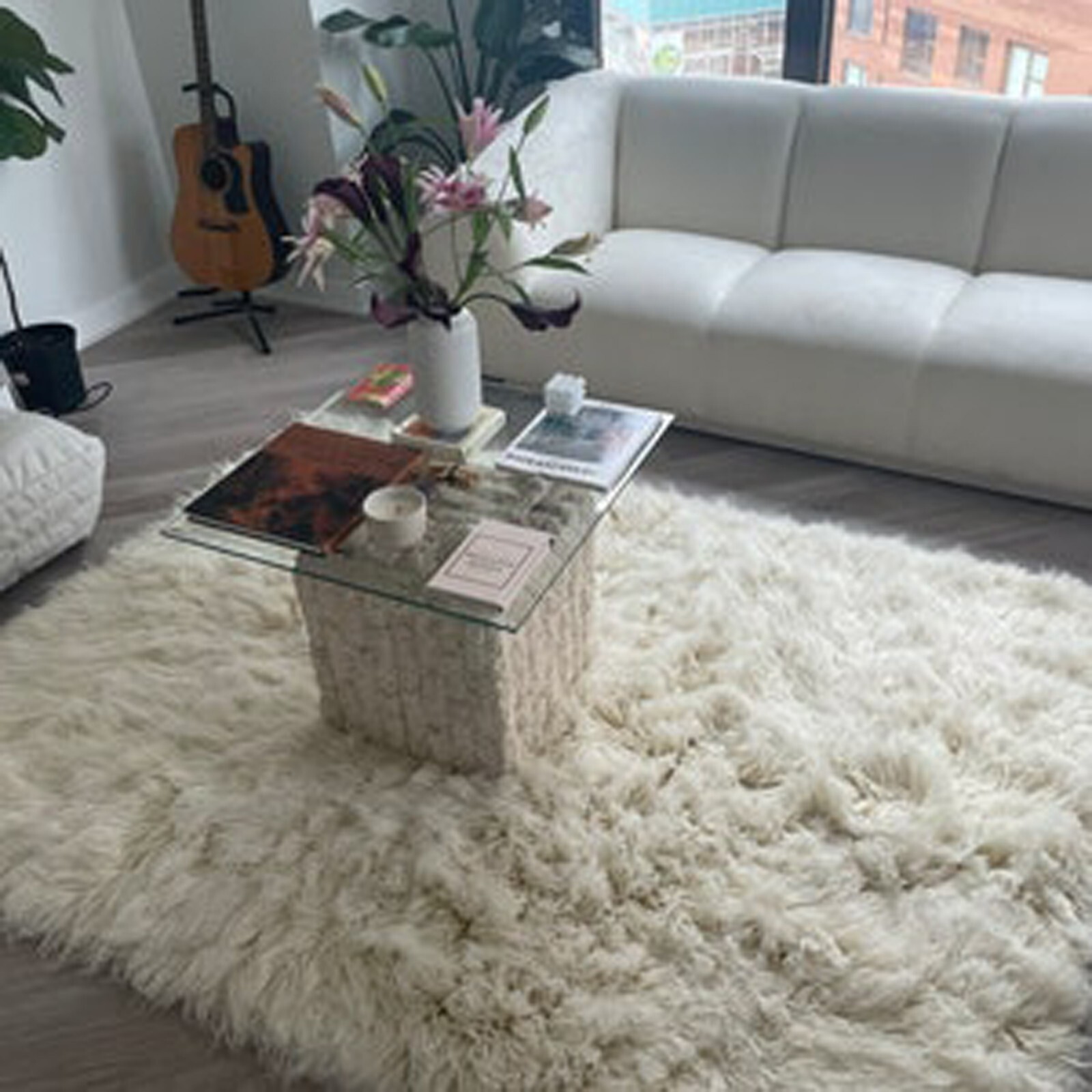 THE THICKEST FLOKATI RUG MADE | ULTRA-PLUSH 4.5" PILE | GREEK FLOKATI | WOOL RUG