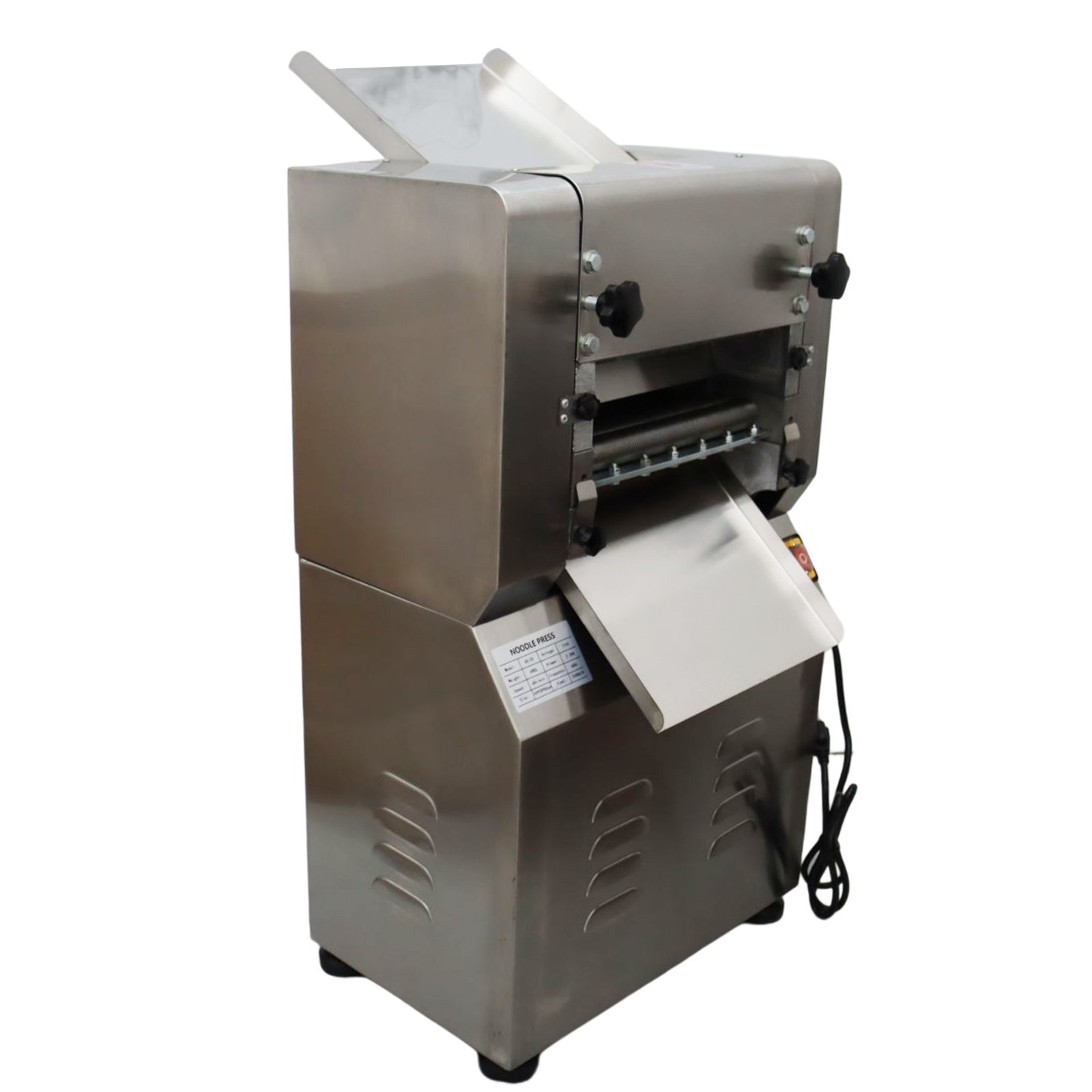 Used! 11.4" Commercial Vertical Press Dough Roller Sheet Machine w/1.5mm Cutter