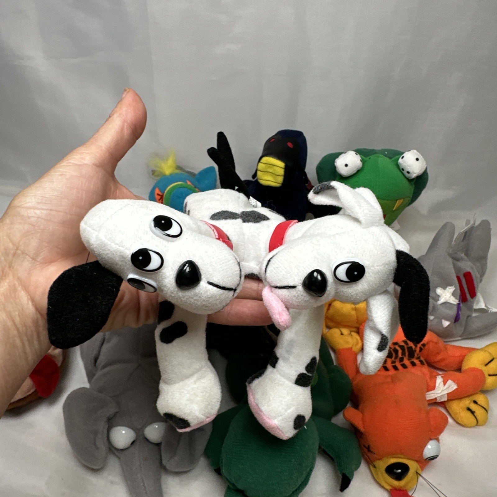 Vintage 1997 “MEANIES BEANIE” Complete SERIES 1