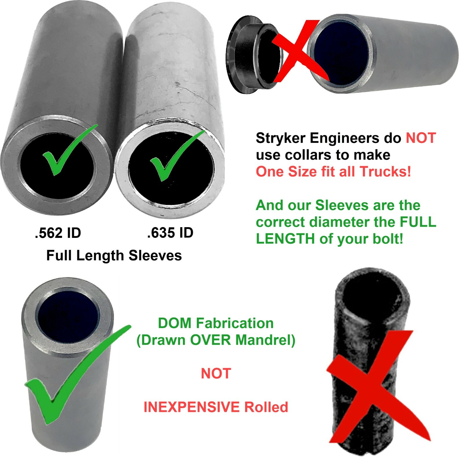 1-6" Adjustable Upper & Lower Control Arms - 94-99 Dodge Ram 1500/2500/3500 4WD