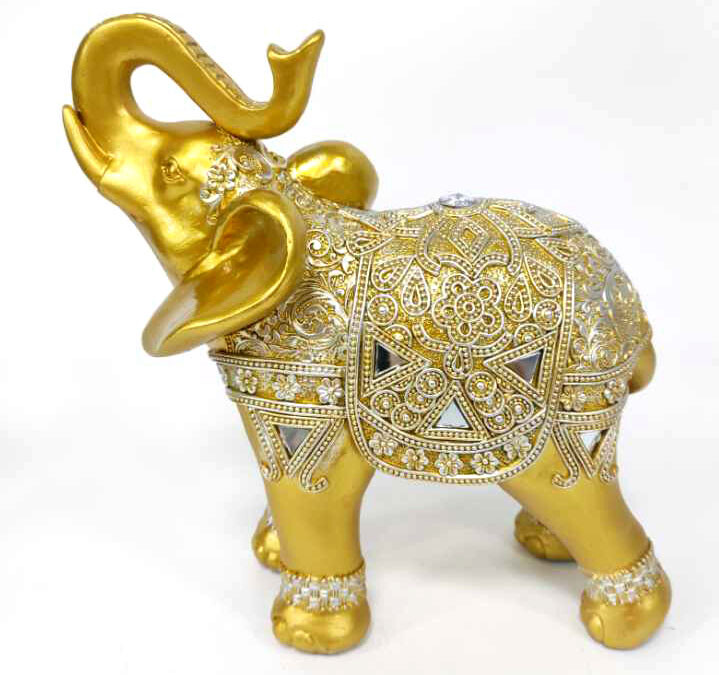 Feng Shui Collectible Lucky elephant statue figurine for home decor Holiday Gift
