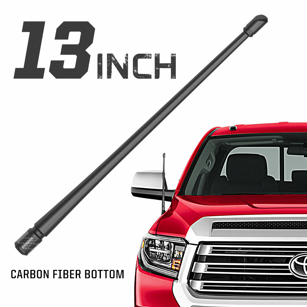 Rydonair 13" Radio Antenna Mast Short Replacement for Toyota Tundra 2014-2022