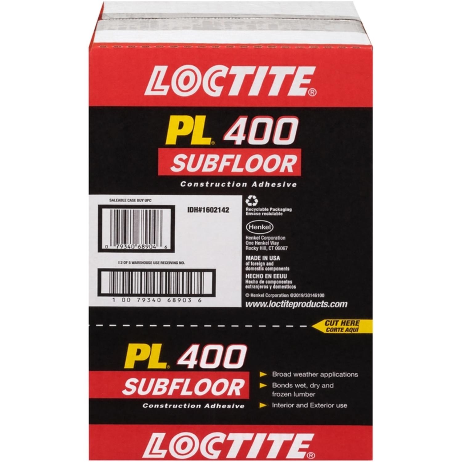 Loctite 1602142 Pro Line Heavy Duty Subfloor Adhesive 28 oz. (Pack of 12)